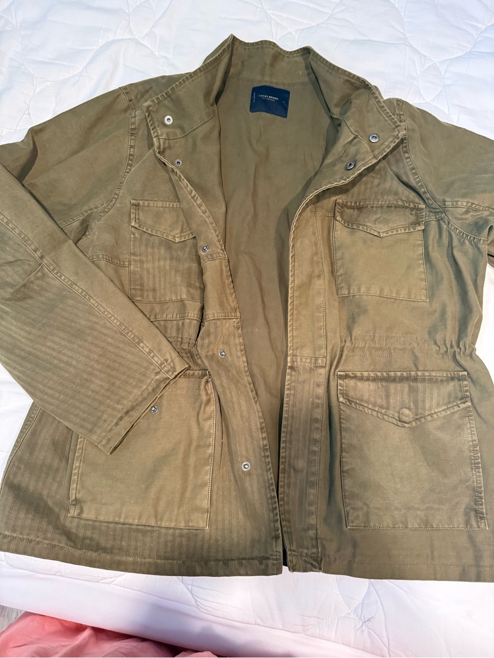 Lucky Brand Olive Utility Field Jacket